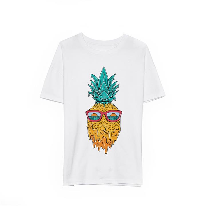 تی شرت ماسادیزان مدل آناناس کد 239 Masa Design Tshirt Yellow Pineapple 239